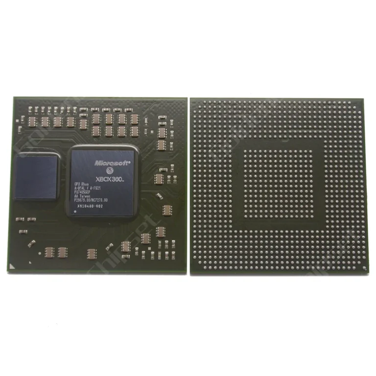 آی سی مدار CPU کنسول Xbox 360 روی مادربرد