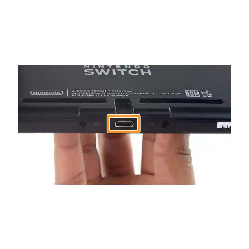 Nintendo Switch USB Type-C Charging Port پورت Type-C نینتندو سوییچ