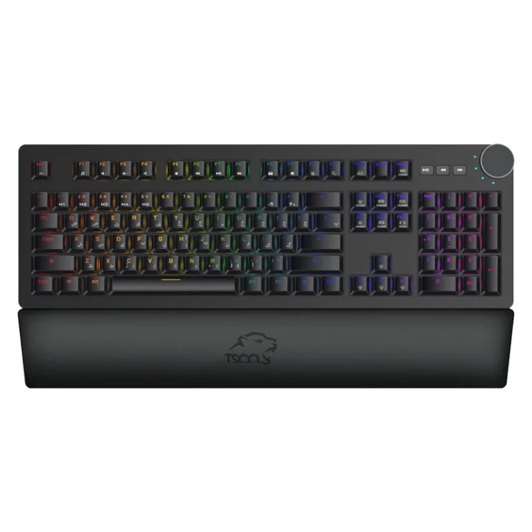 کیبورد مکانیکال گیمینگ TSCO GK-8128 با نورپردازی RGB